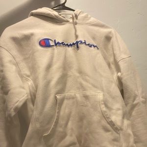 White champion sweatshirt